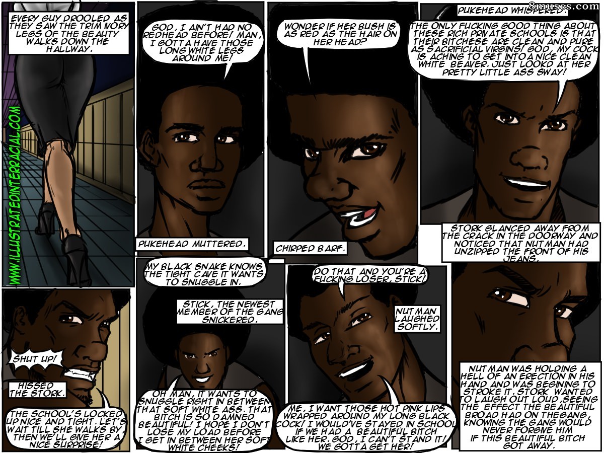 IllustratedInterracial.com Comics - Lust for the Librarian - Page 5