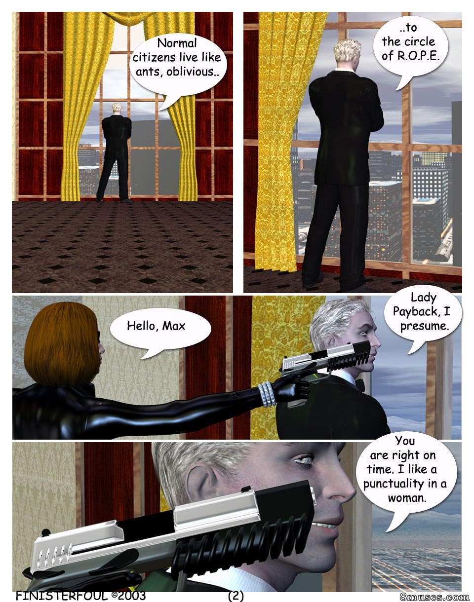 Metrobay Comix - लेडी पेबैक - सीवर रैट्स - पेज 3