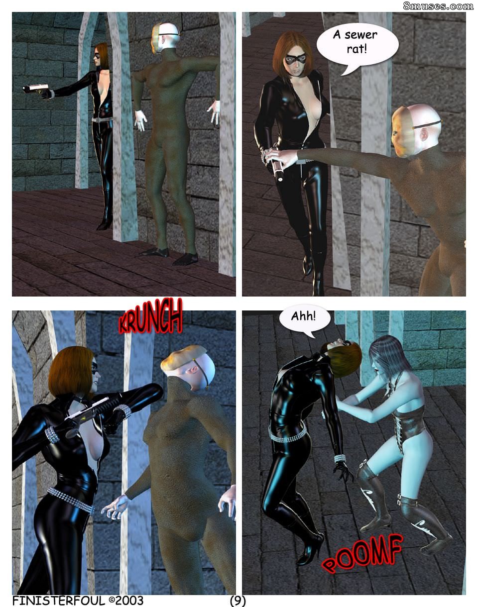 Metrobay Comix - Lady Recompensa - Ratos do esgoto - Página 10