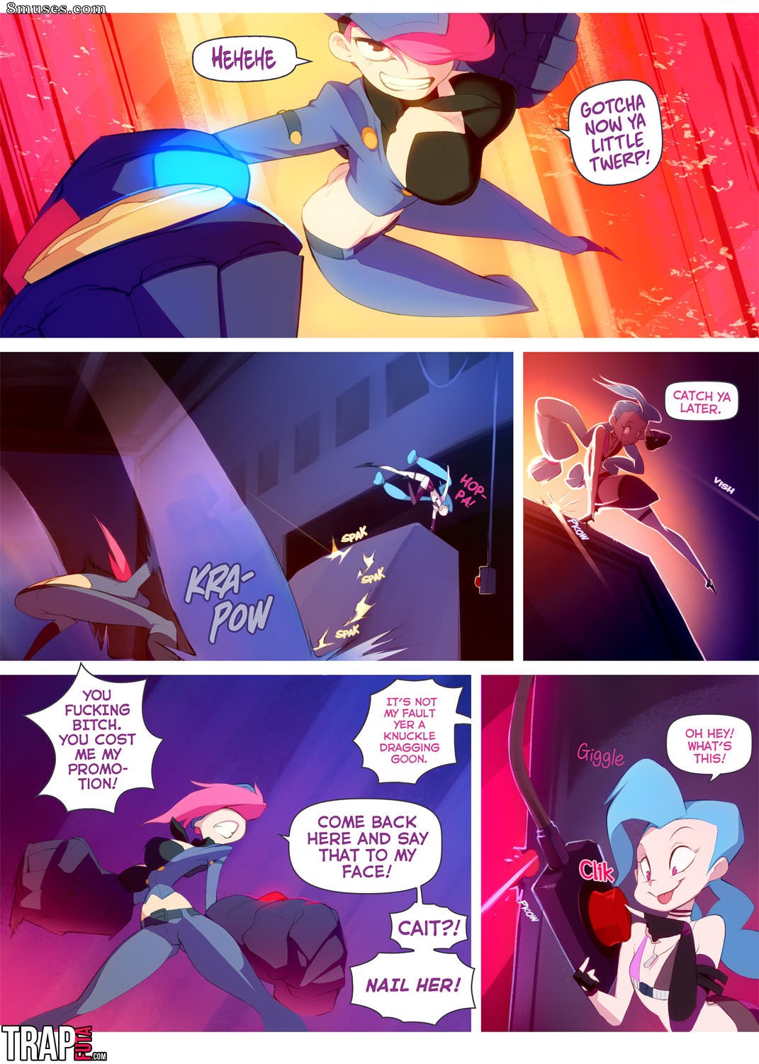 PrismGirls Comics - Travessuras mágicas Hex - Página 3