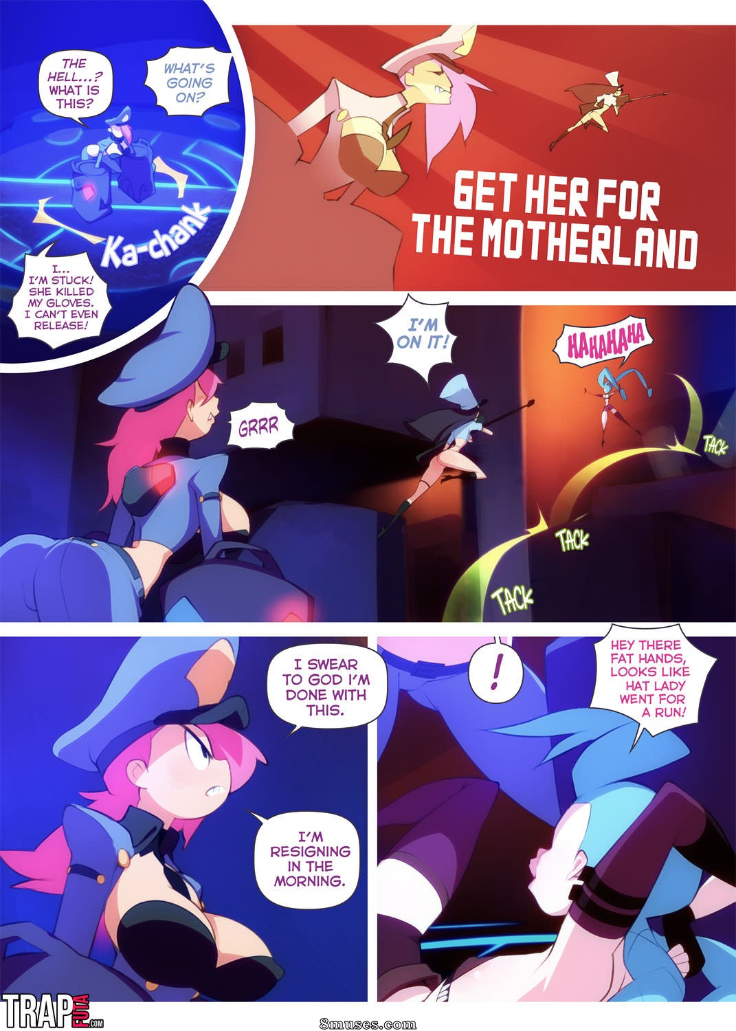 PrismGirls Comics - Travesuras de Hextech - Página 4