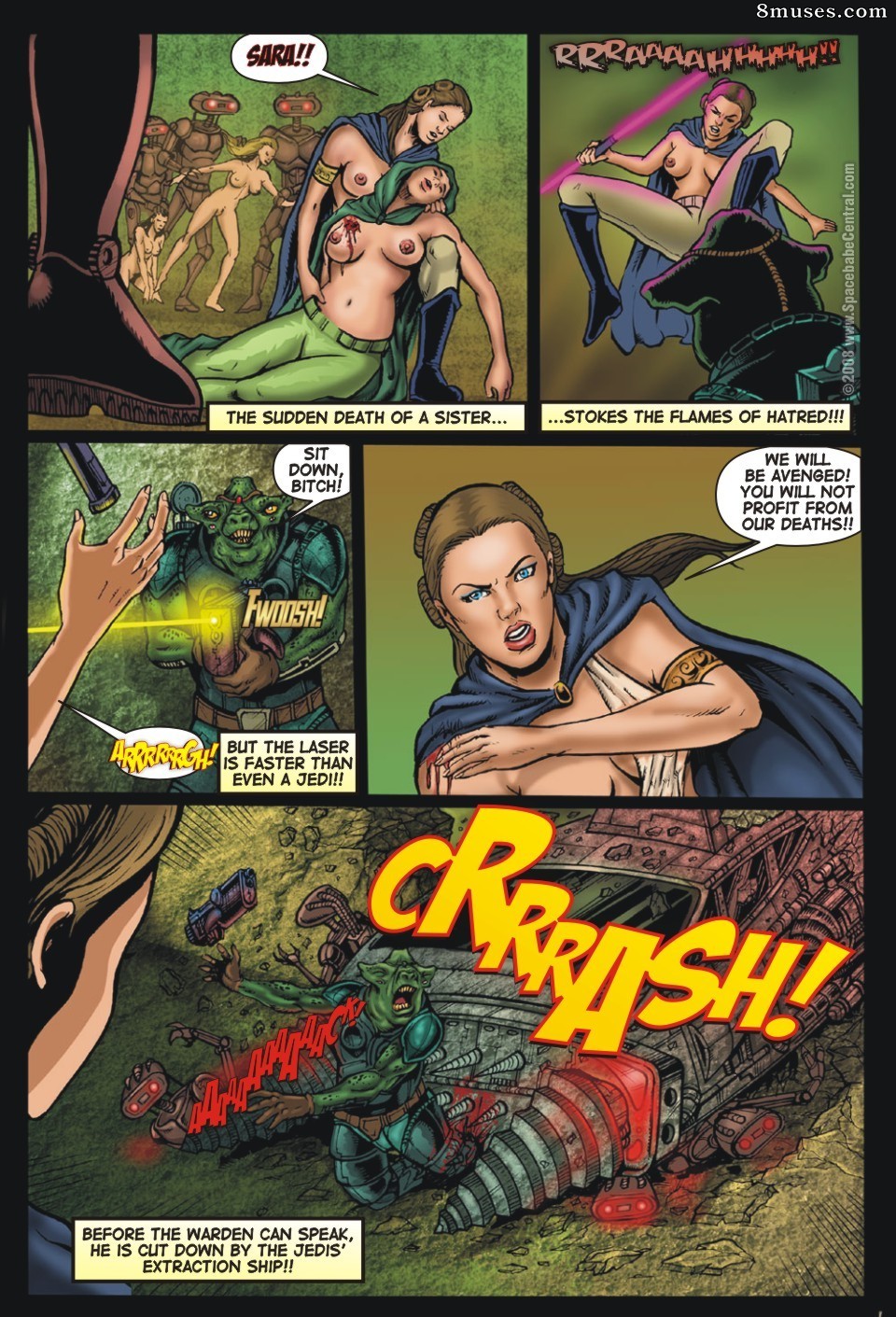 Monster Babe Central - Jedi Justice - Page 13
