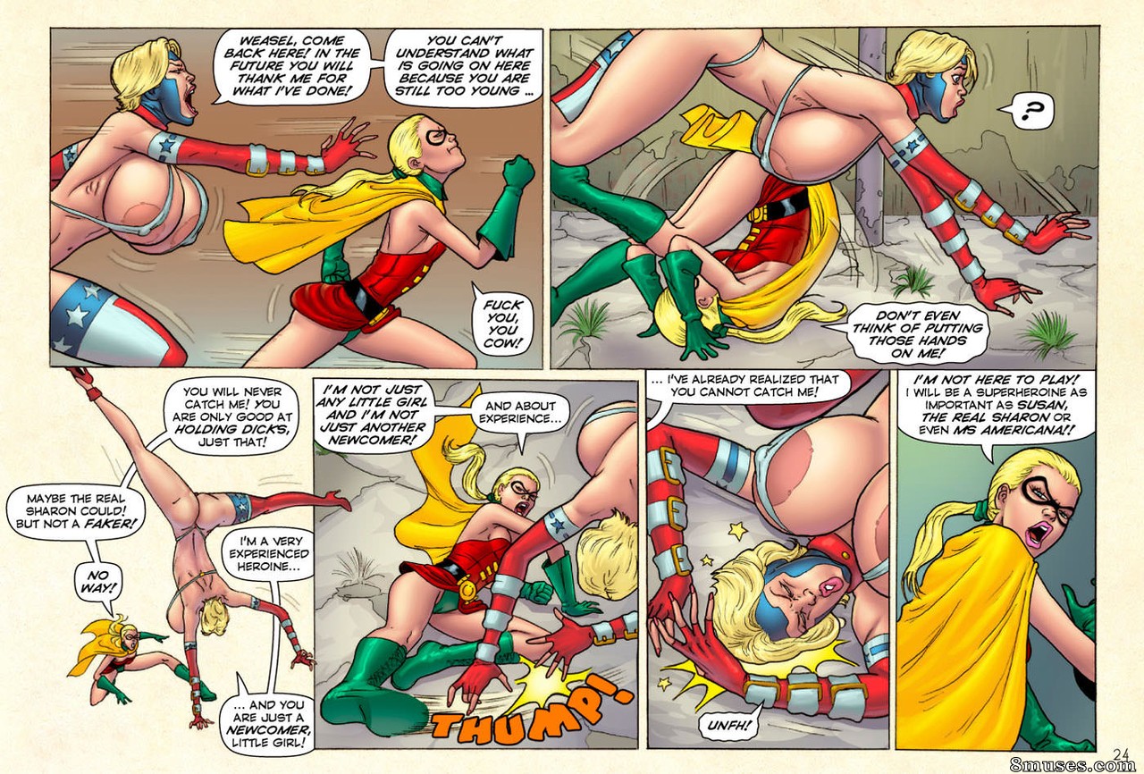 SuperHeroineComixxx - Wonder Weasel Begins - Page 24