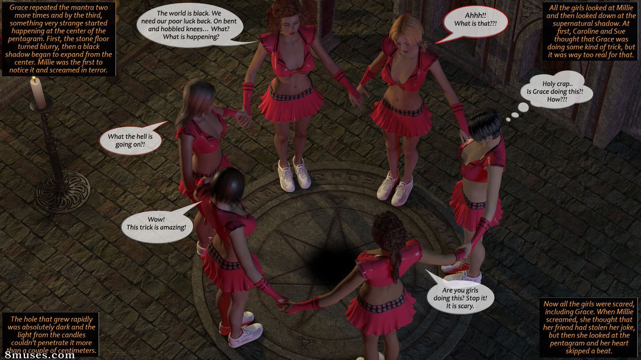 3DMonsterStories.com Comics - Haunted House - Page 4
