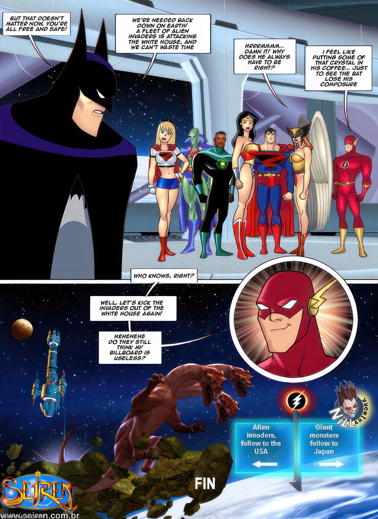 Seiren.com.br Comics - Liga da Justiça - Página 37