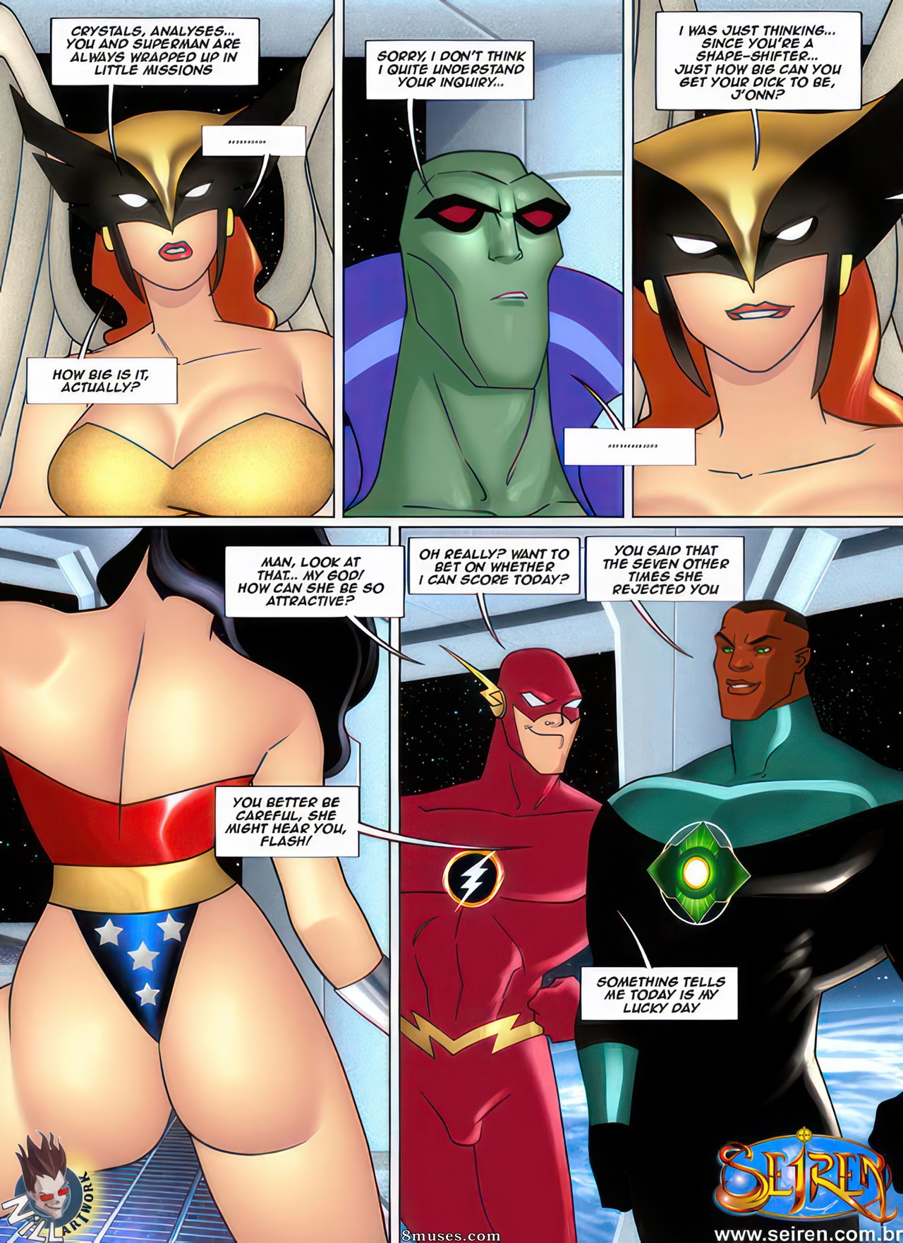 Seiren.com.br Comics - Liga da Justiça - Página 6