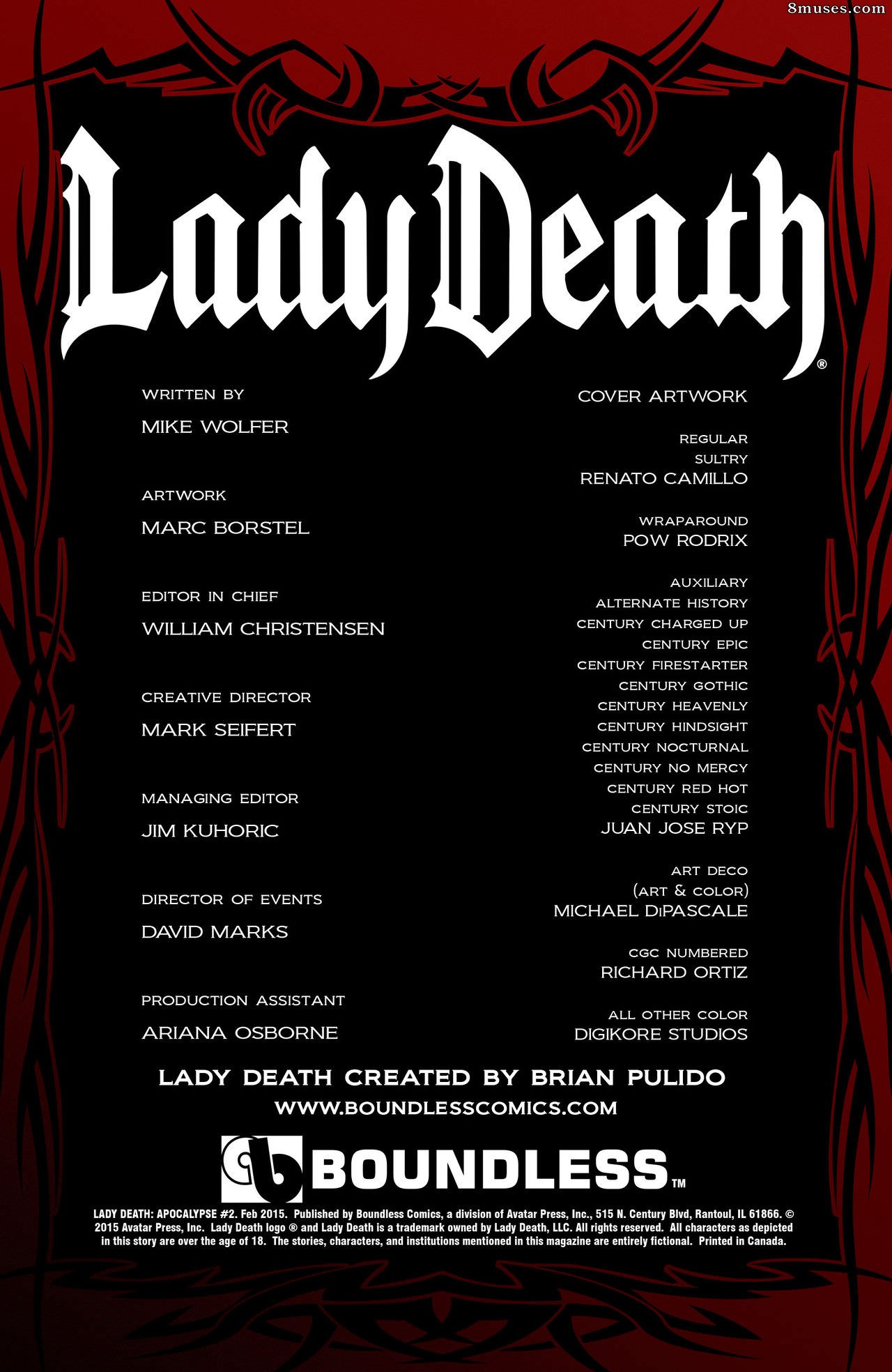 Lady Morte - Apocalipse - Edição 2 - Página 2