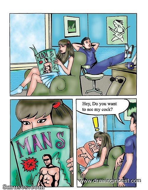 2D - Bro and sis know what they need do together - Page 1