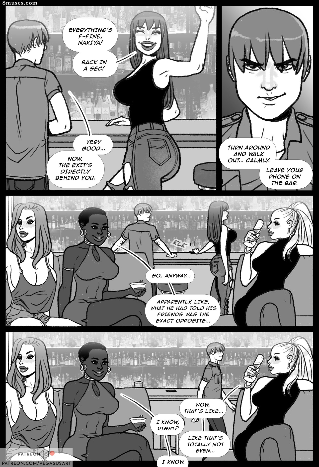 Pegasus Comics - Submission Agenda - Supermodel Diversion - Page 8
