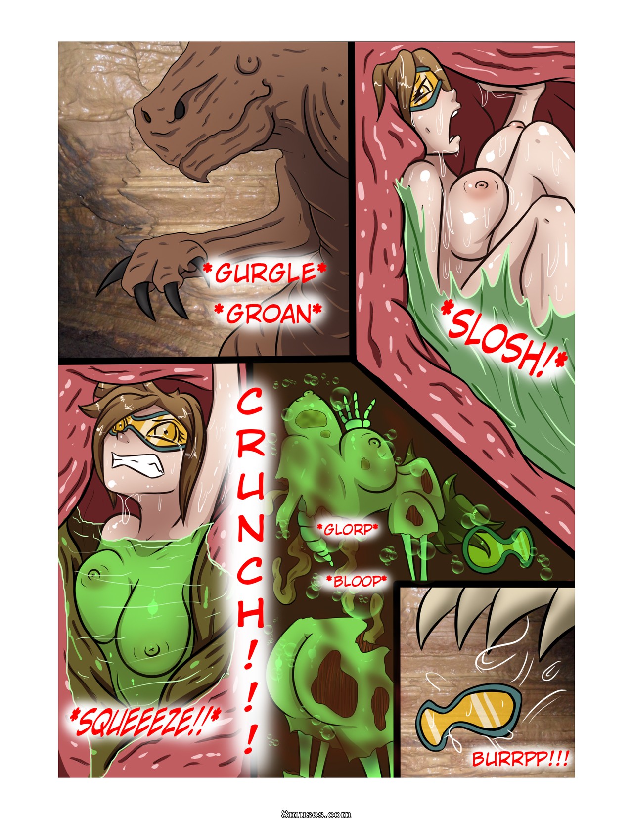 Nyte Vore Comics - Rastreador vs Rancor - Página 5
