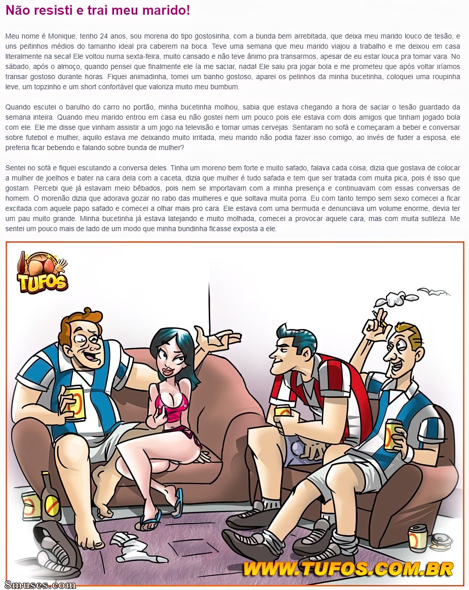 Contos animados - Portuguese - Não resisti e trai meu marido - Page 1