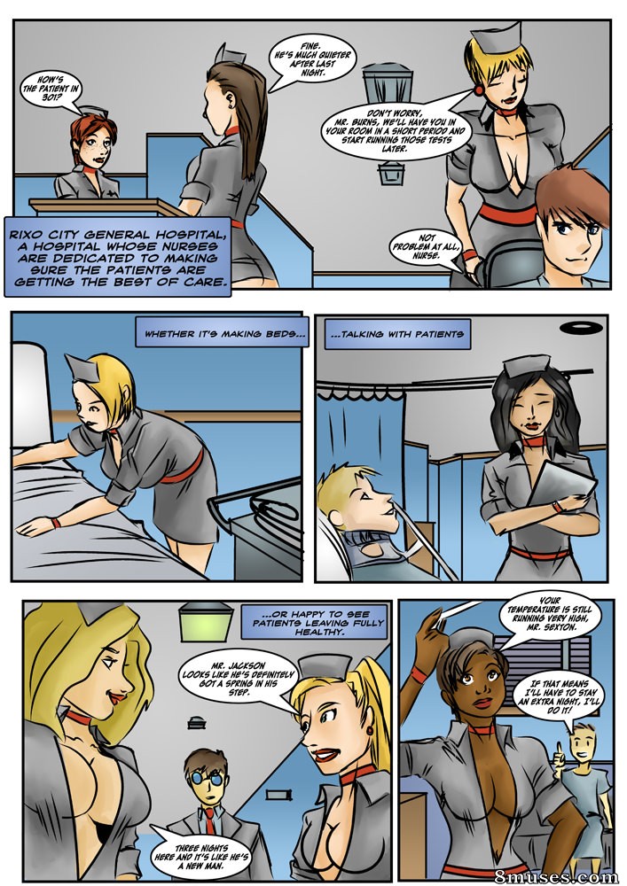 Nouvelle garde - Saga des infirmières coquines - Saga des infirmières coquines 01 - Page 3