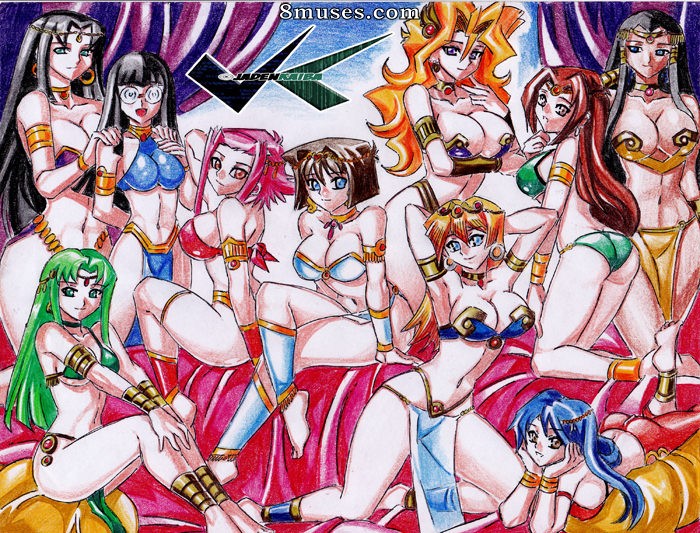 Jadenkaiba Comics - Imagens de harém - Página 44