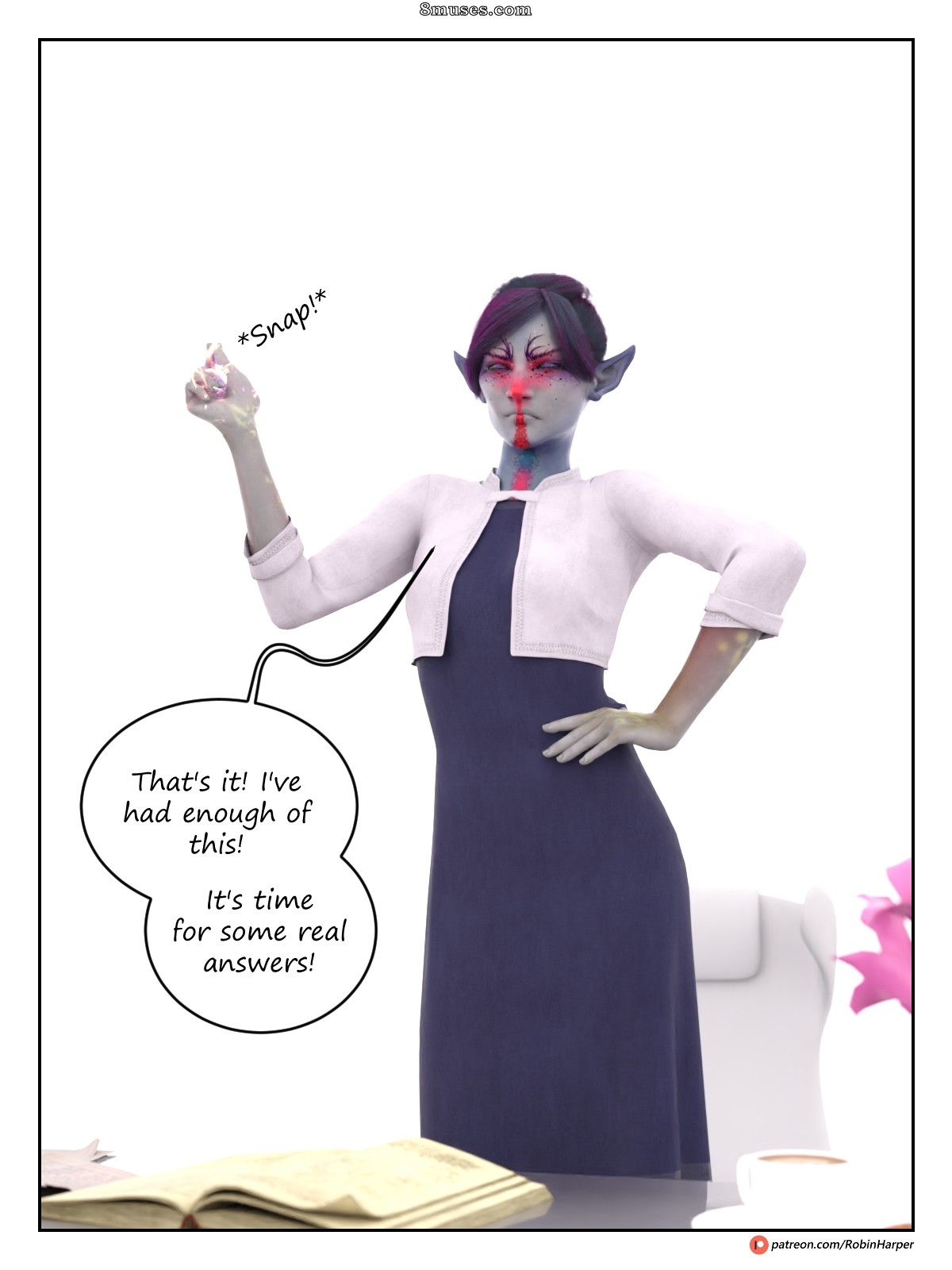 Episode 1 - Idealized - Part 7 - Reckless Public Practice of Magic - Page 117