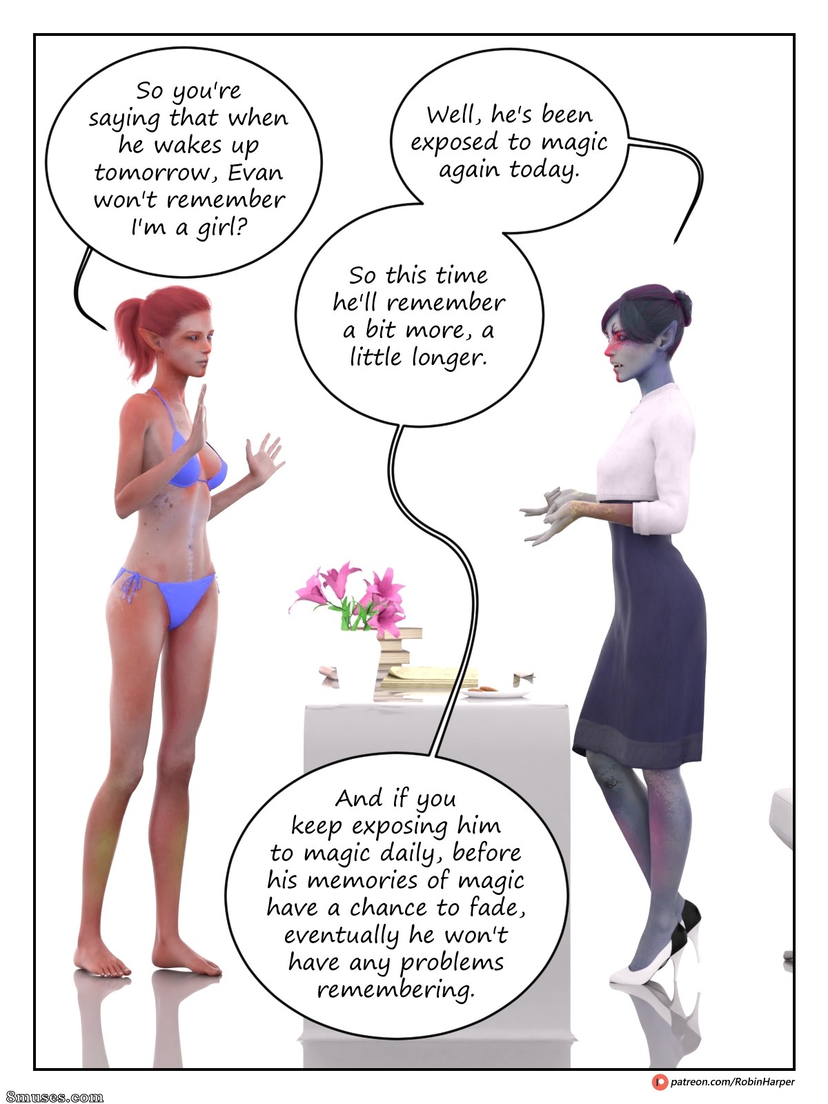 Episode 1 - Idealized - Part 7 - Reckless Public Practice of Magic - Page 48