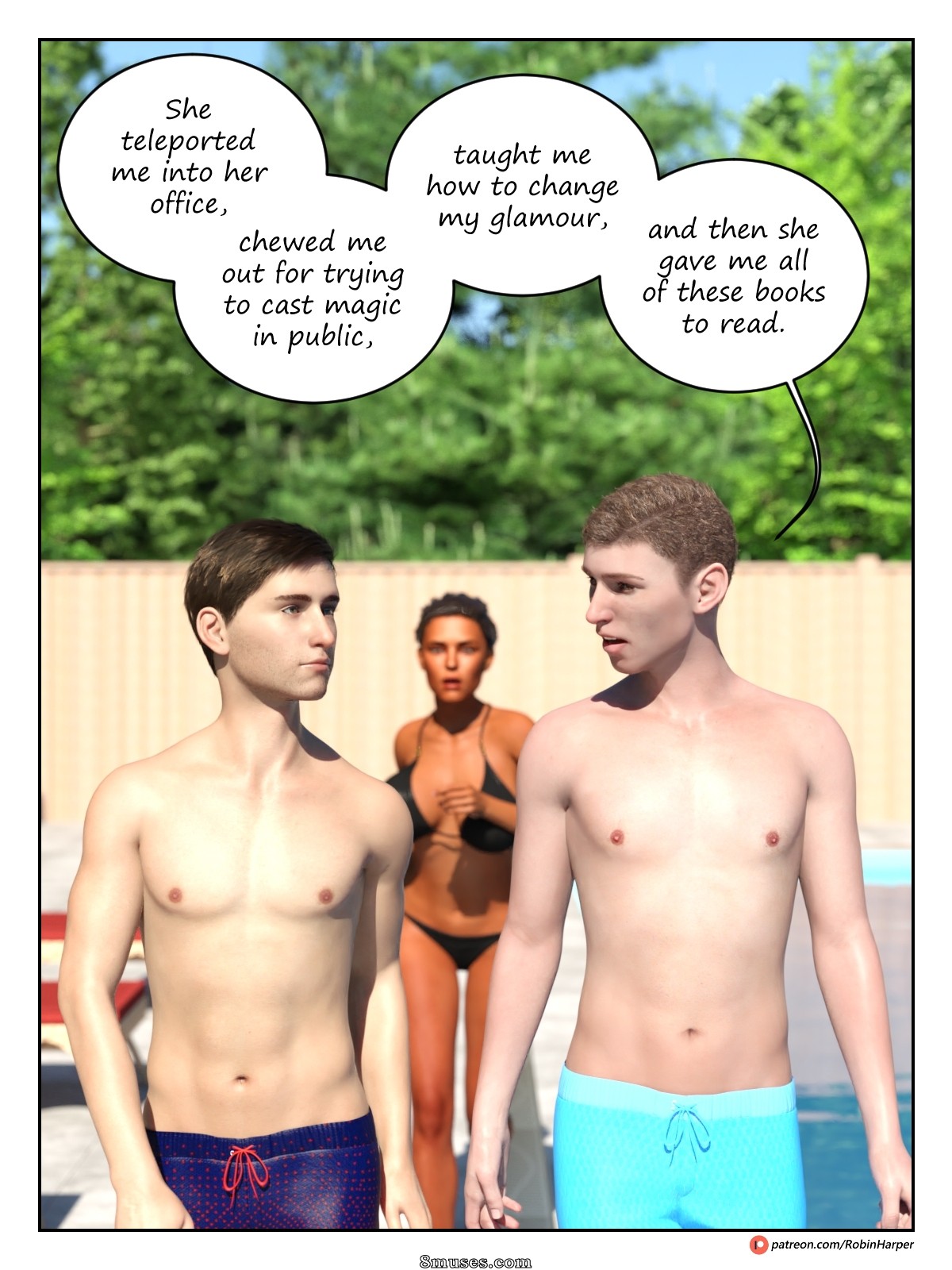 Épisode 1 - Idéalisé - Partie 7 - Pratique publique irresponsable de la magie - Page 104