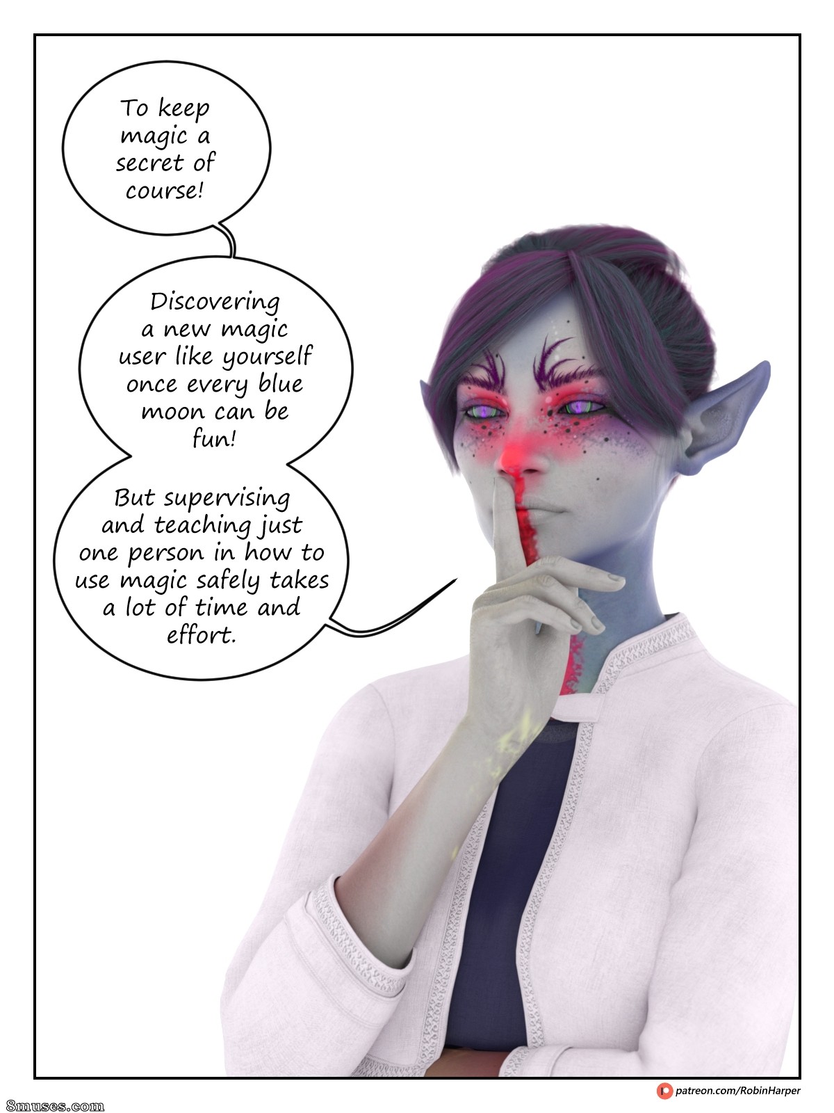 Episode 1 - Idealized - Part 7 - Reckless Public Practice of Magic - Page 92