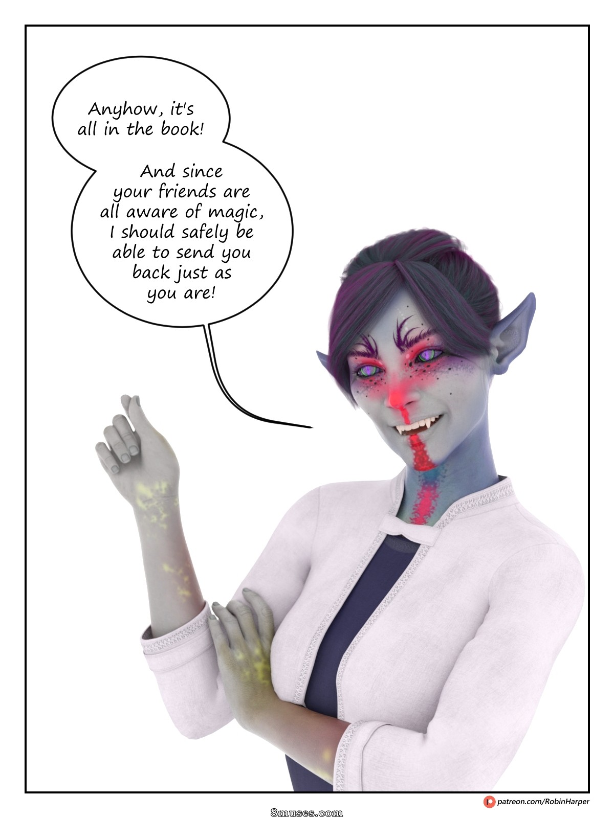 Episode 1 - Idealized - Part 7 - Reckless Public Practice of Magic - Page 95