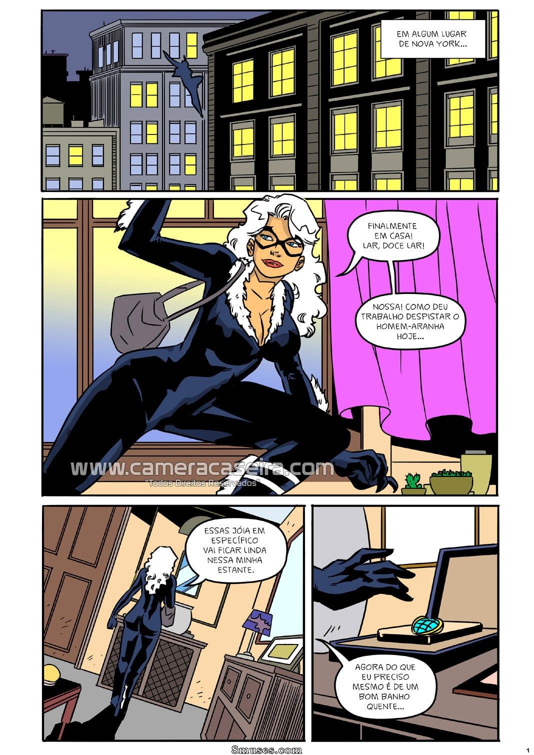 CameraCaseira Comics - La visión del placer - Página 1