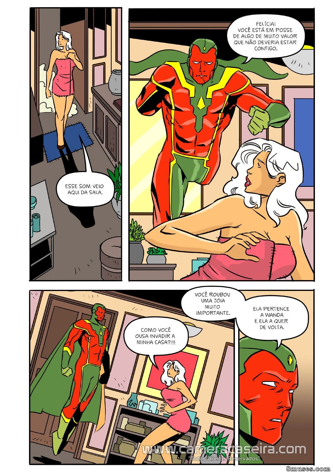 CameraCaseira Comics - A visão do prazer - Página 4