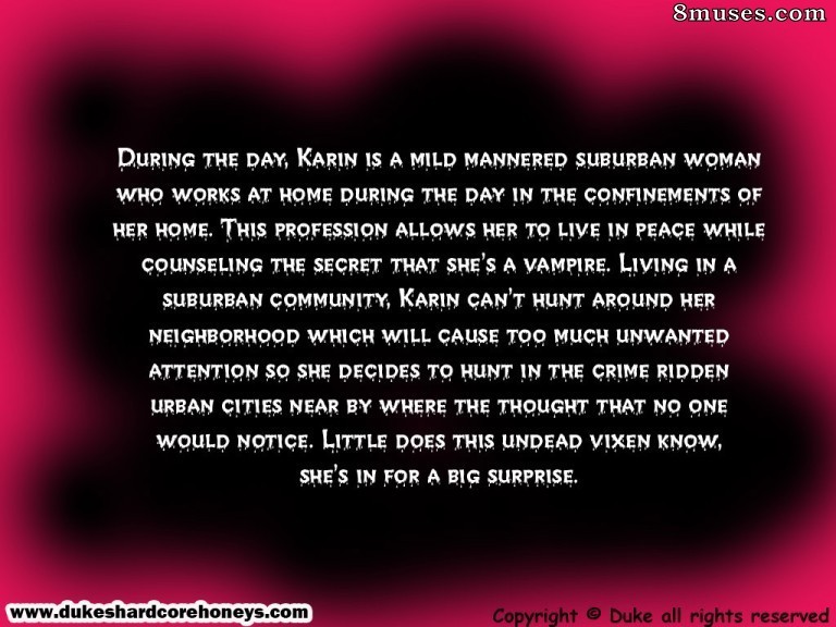 03. Sci fi, action, aventure - 03. Vampire Karin - Page 1