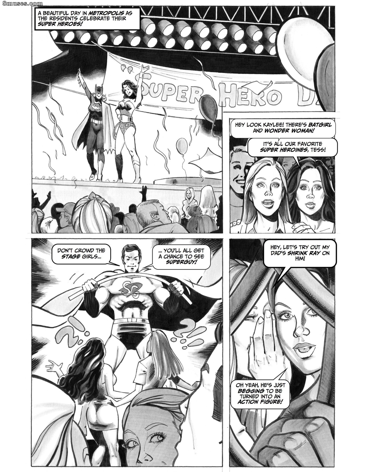 DreamTales Comics - Superguy vs Teen Terrors - Page 3