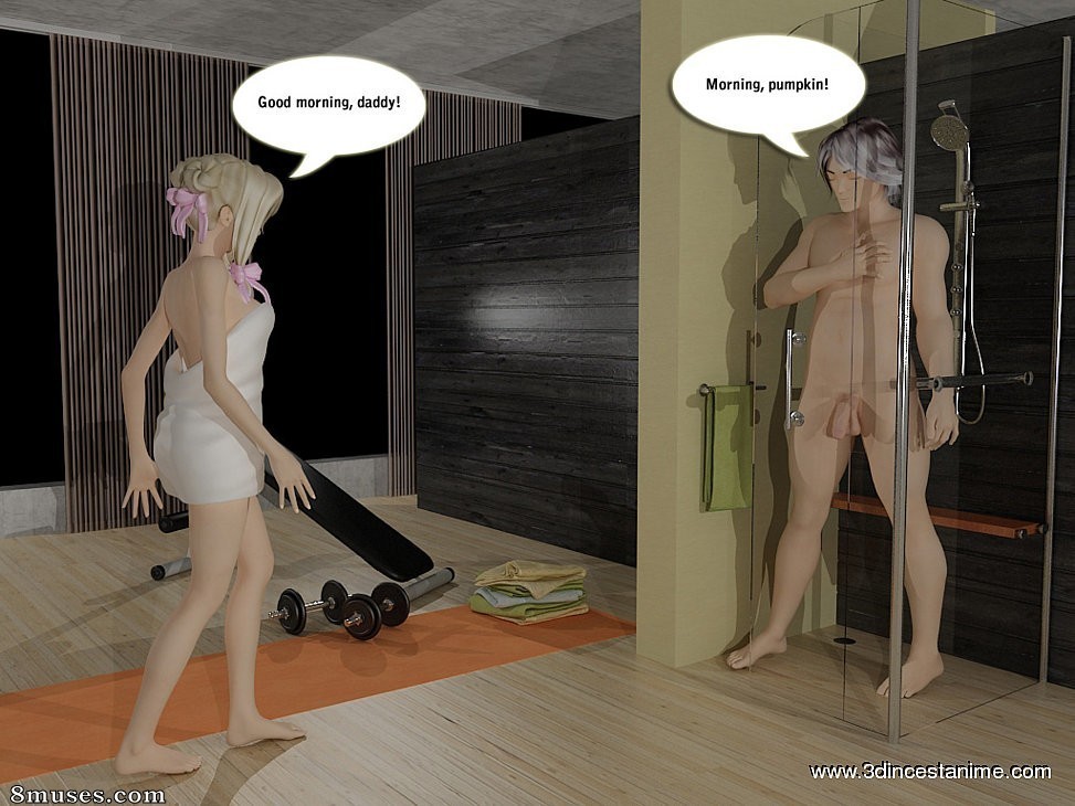 3DIncestAnime.com Comics - Papas favorite workout - Page 2
