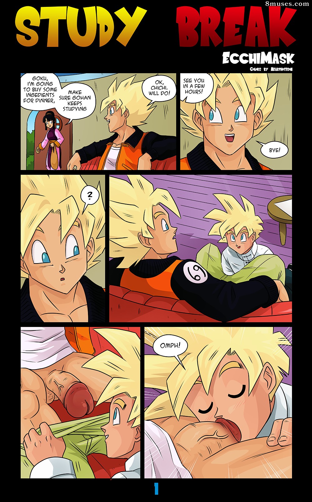 Ecchimask - Study Break - Page 1