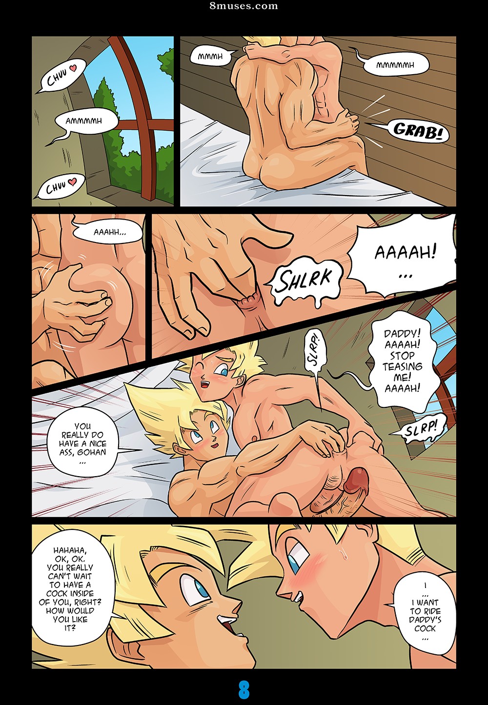 Máscara ecchi - Descanso de estudios - Página 8