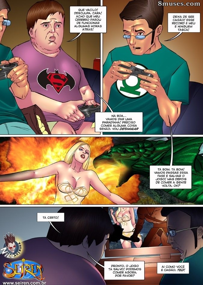 Seiren.com.br Comics - Hadita de los gamers - Página 4