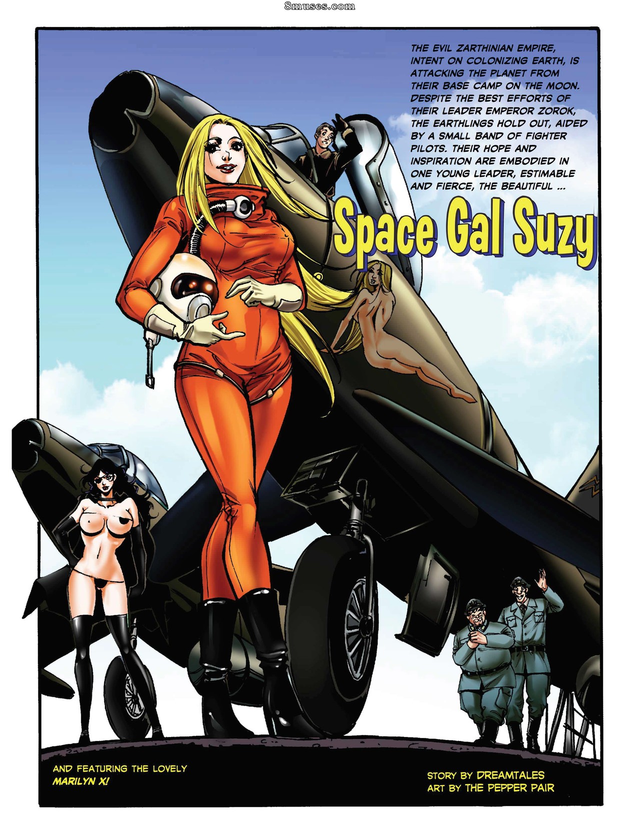 DreamTales Comics - Space Gal Suzy - Page 1
