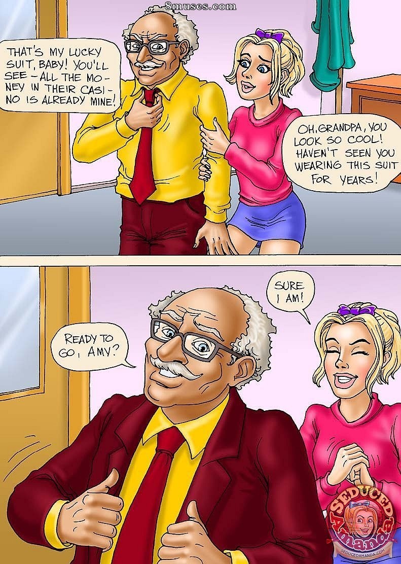 Seduced Amanda Comics - Visitar un casino - Página 2