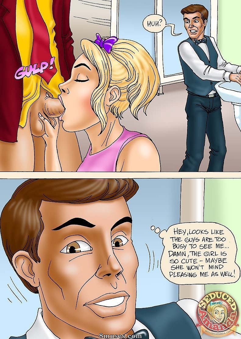 Seduced Amanda Comics - Visiting Casino - Page 9