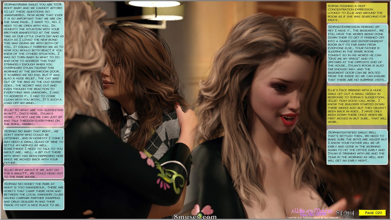 The FanArt Stories - Issue 4.2 - Tuesday Night at the Parkers - Page 20