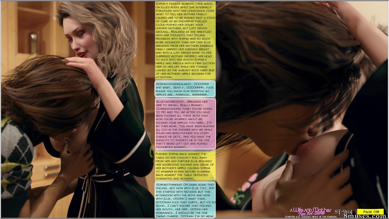 The FanArt Stories - Issue 4.2 - Tuesday Night at the Parkers - Page 18