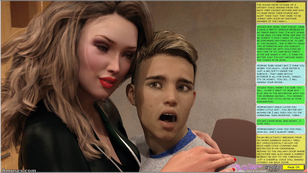 The FanArt Stories - Issue 4.2 - Tuesday Night at the Parkers - Page 11