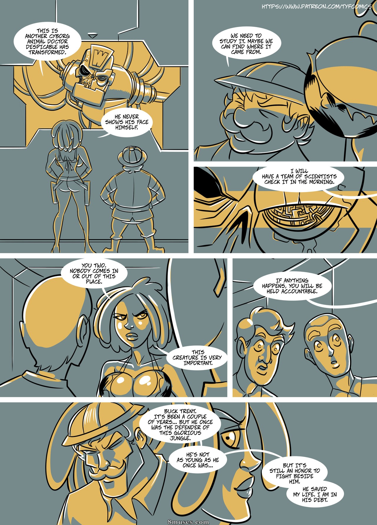 John North Comics - Jackson da selva - Página 7