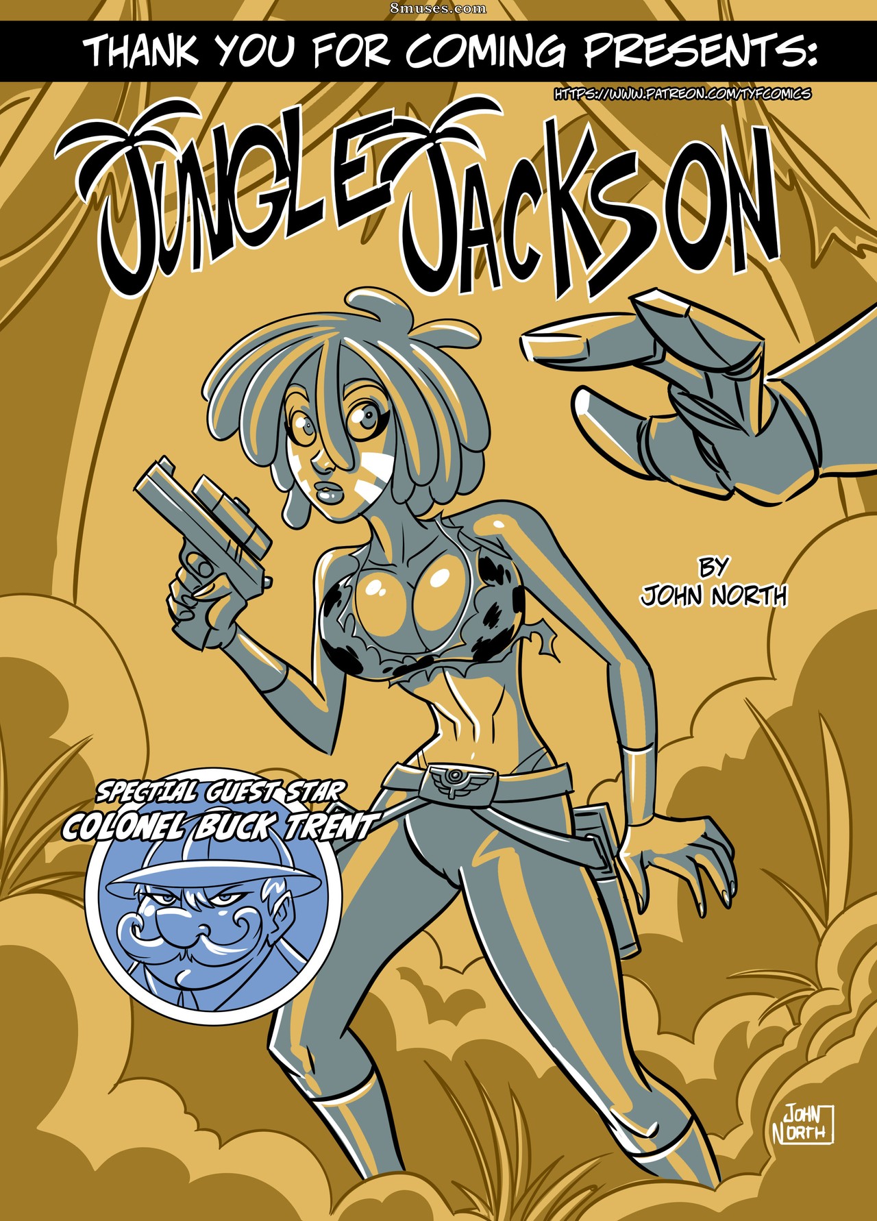 John North Comics - Jackson da selva - Página 1