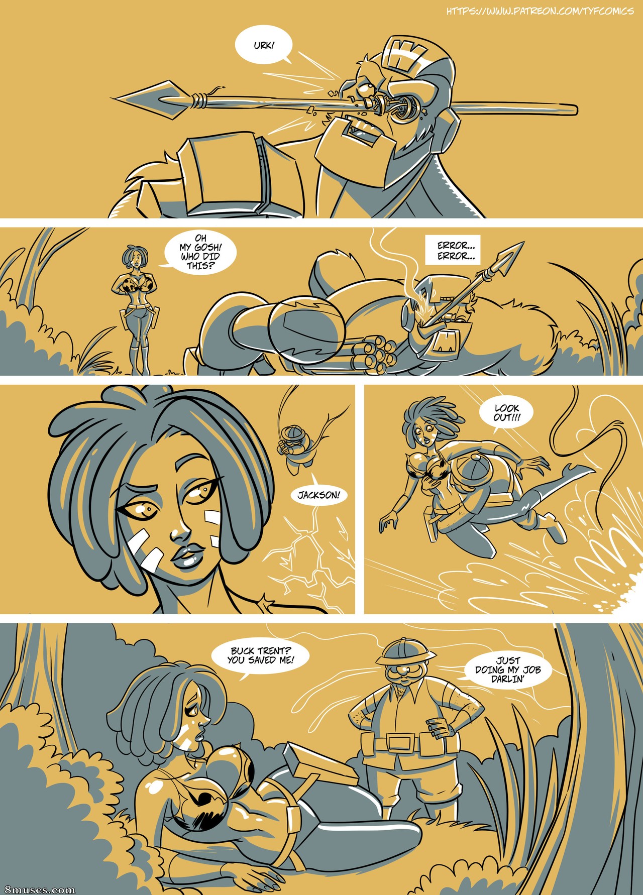 John North Comics - Jackson da selva - Página 6