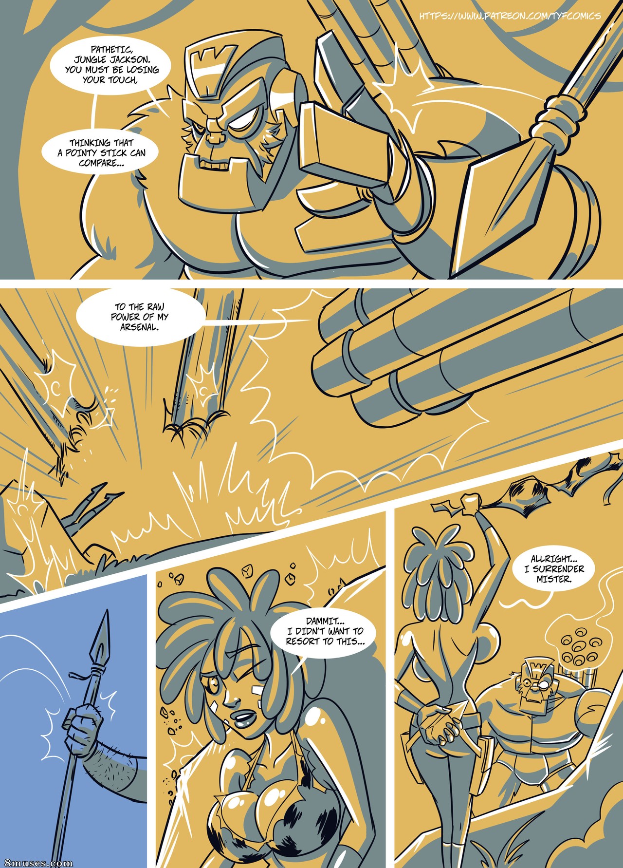 John North Comics - Jackson da selva - Página 5