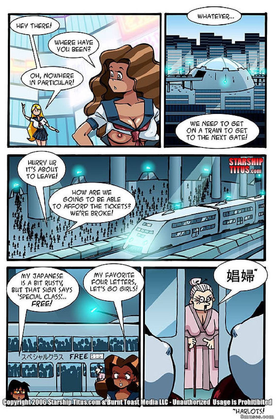 Burnt Toast Media Comics - StarShip Titus 09 - Page 25