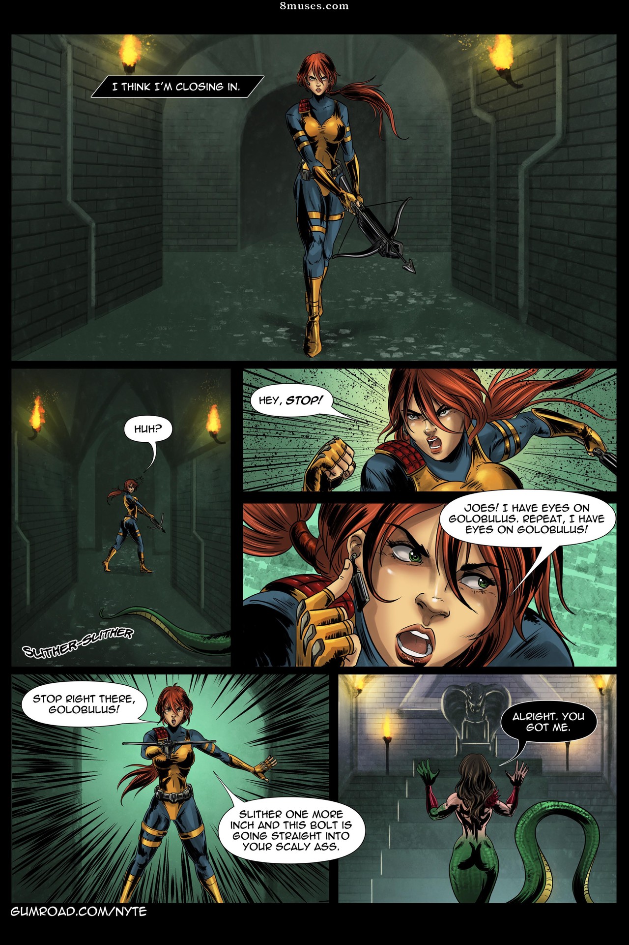 Nyte Vore Comics - G.I. Joe - Scarlet Silenced - Page 3