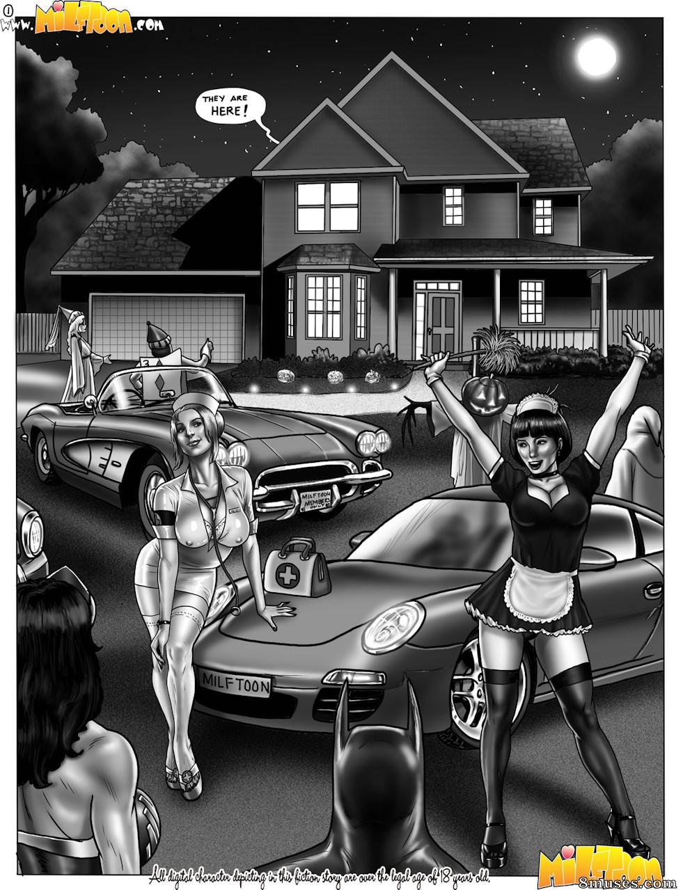 MilfToon Comics - Alô-Inferno - Página 2