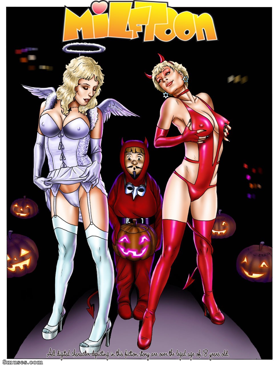 MilfToon Comics - Alô-Inferno - Página 1