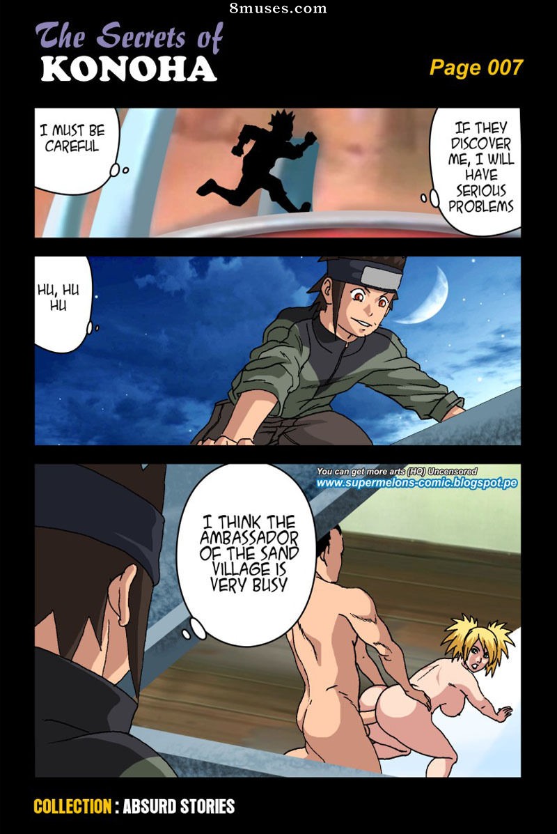 Page 8 | Various-Authors/Super-Melons/The-Secrets-of-Konoha | 8muses - Sex  Comics