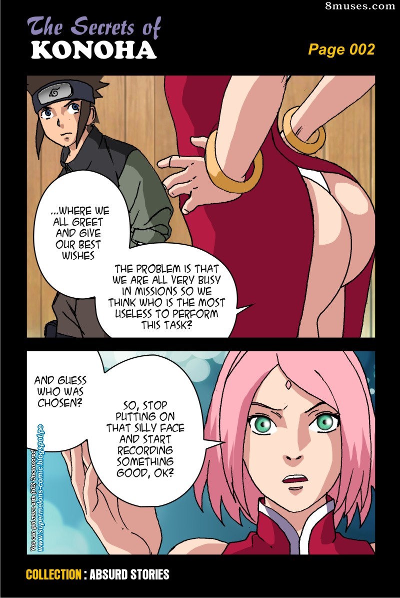 Super Melons - The Secrets of Konoha - Page 3