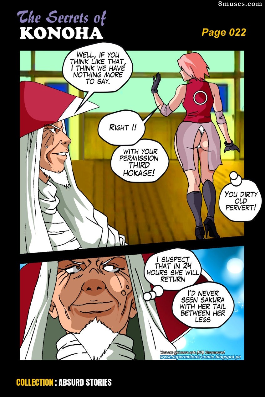 Super Melons - The Secrets of Konoha - Page 23