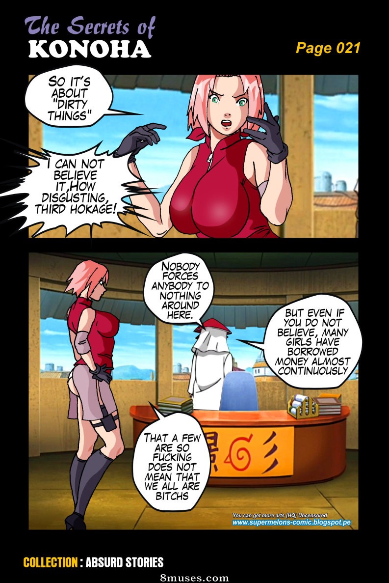Super Melons - The Secrets of Konoha - Page 22