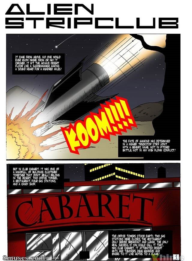 Space Babe Central - Alien Strip Club - Page 1