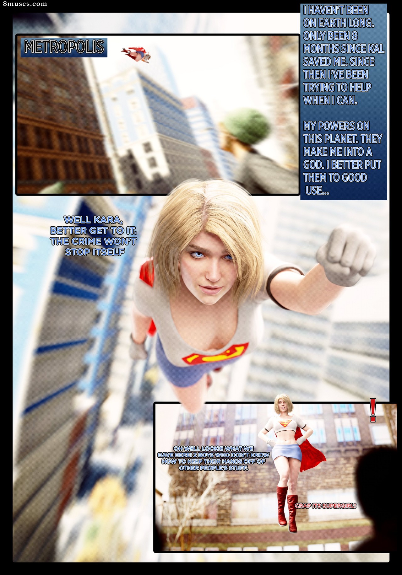 Dinoboy - Supergirl - The Quirks of Kryptonian Biology - Page 1